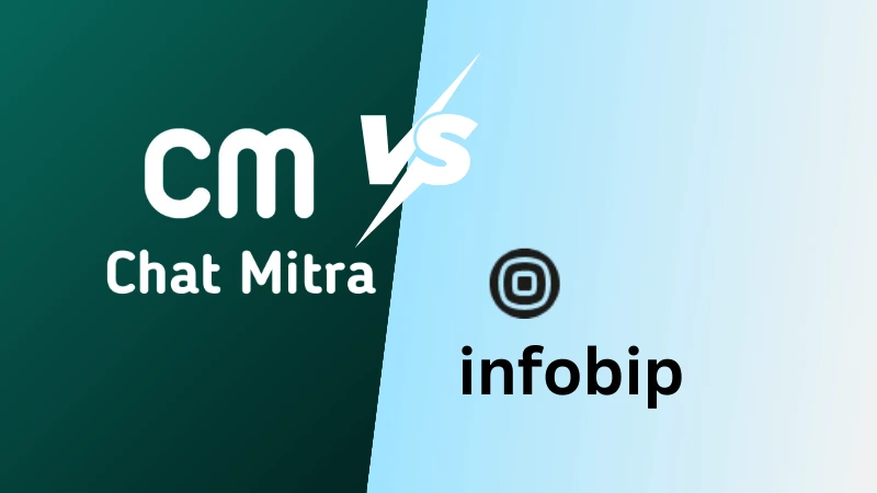 ChatMitra vs Infobip comparison illustration
