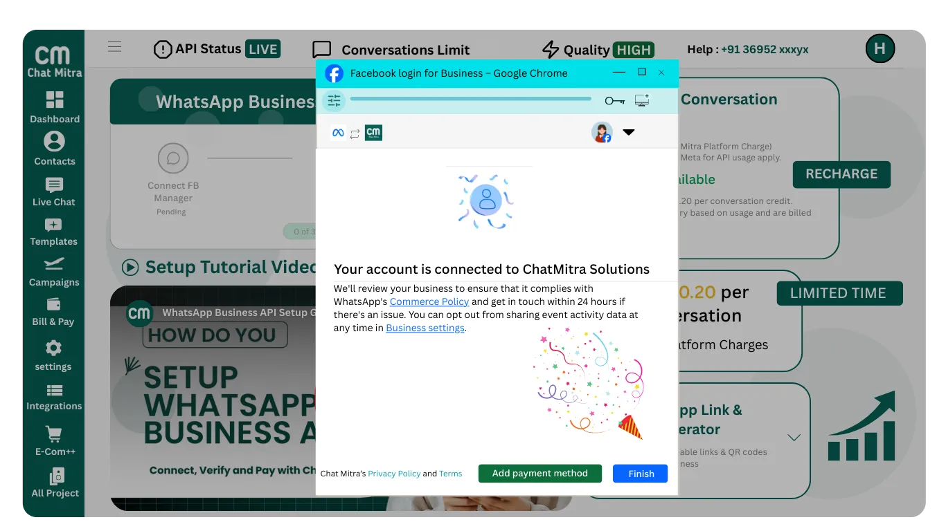 Step 8: Finish Setup