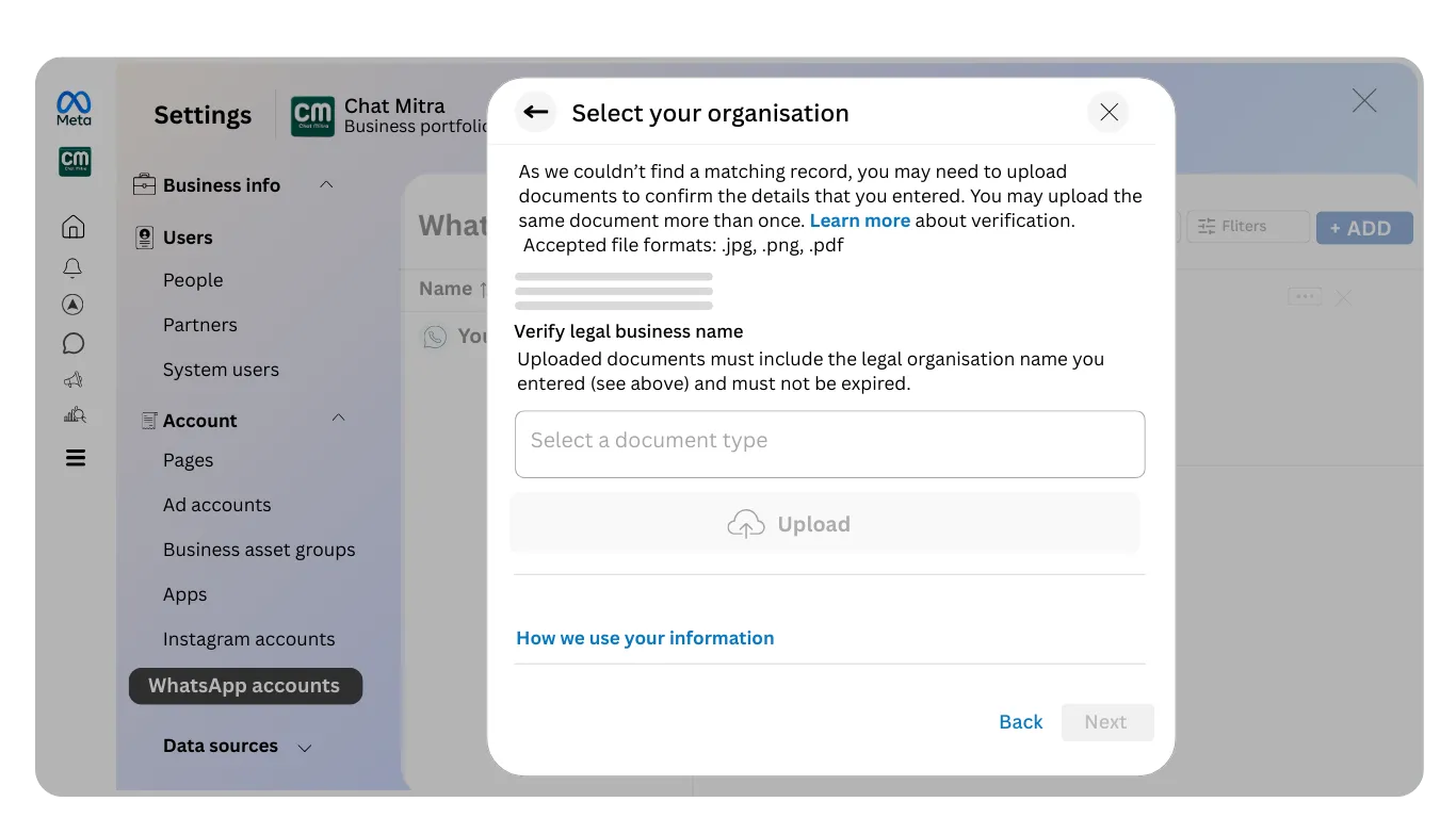 Step 11: Upload GST/MSME or Official Business Document