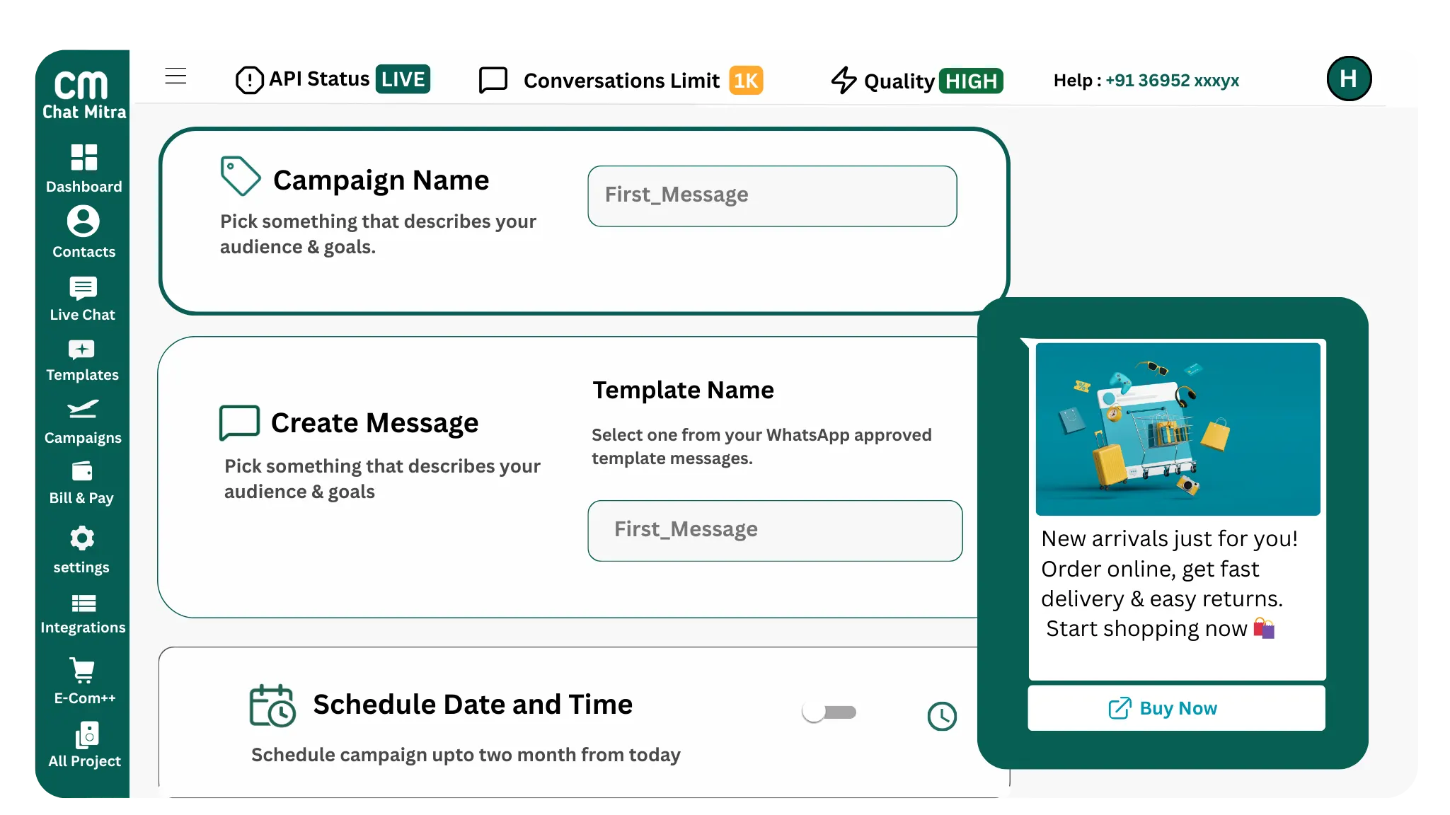 Bulk import & structured product data